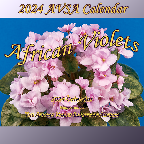 AVSA Official 2024 African Violet Calendar